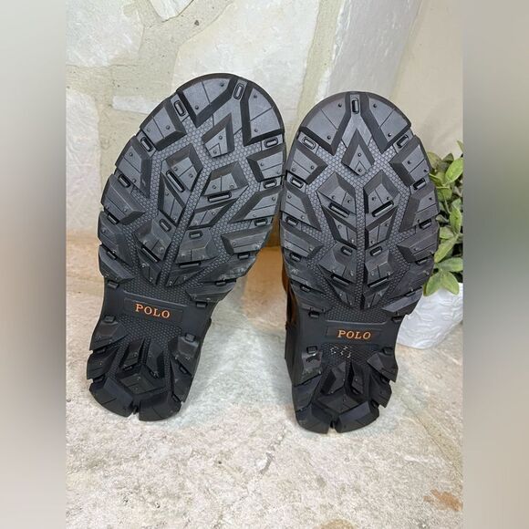 Polo Ralph Lauren Oslo High Waterproof Leather-Suede Boot 9.5 - Picture 10 of 10